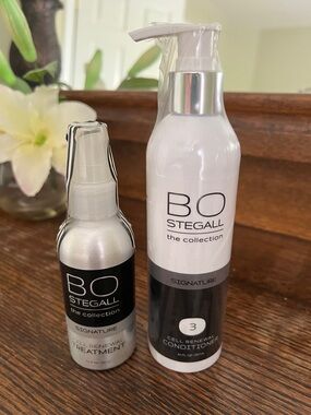 BO STEGALL hair care cell renewal treatment and conditioner